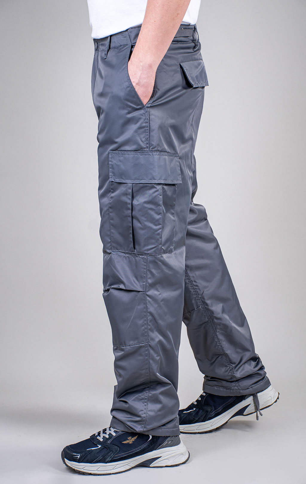 Брюки-карго BRANDIT Thermohose утеплённые grey 