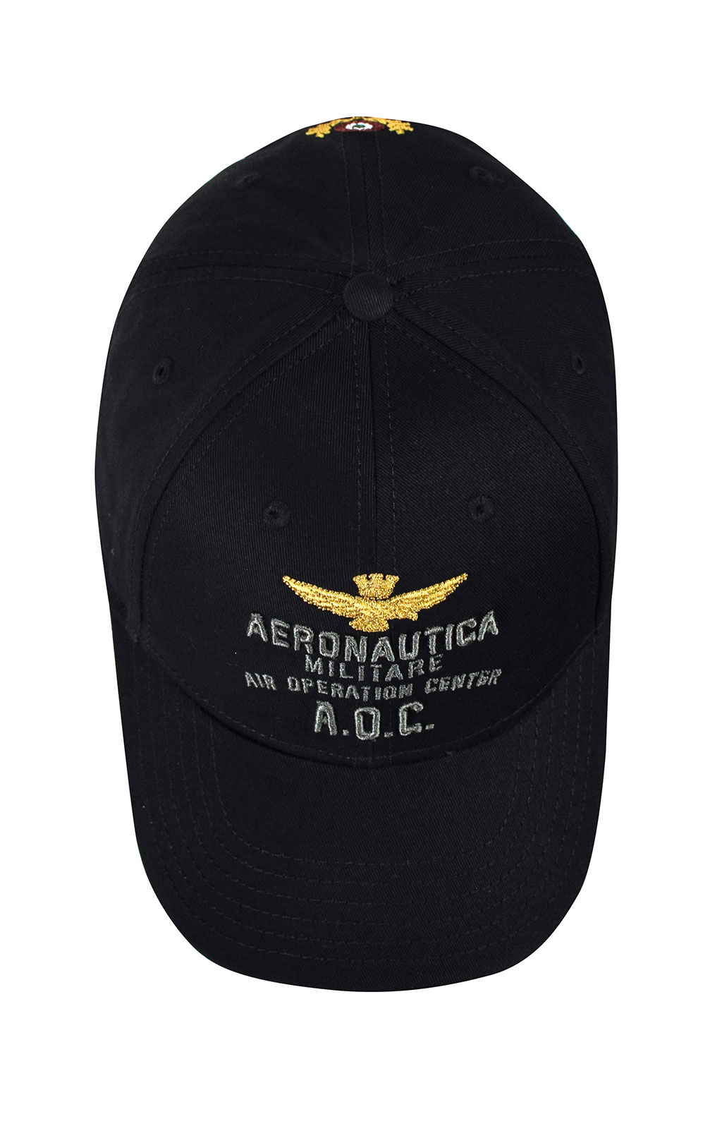 Бейсболка AERONAUTICA MILITARE FW 21/22/CN jet black (HA 1090) 