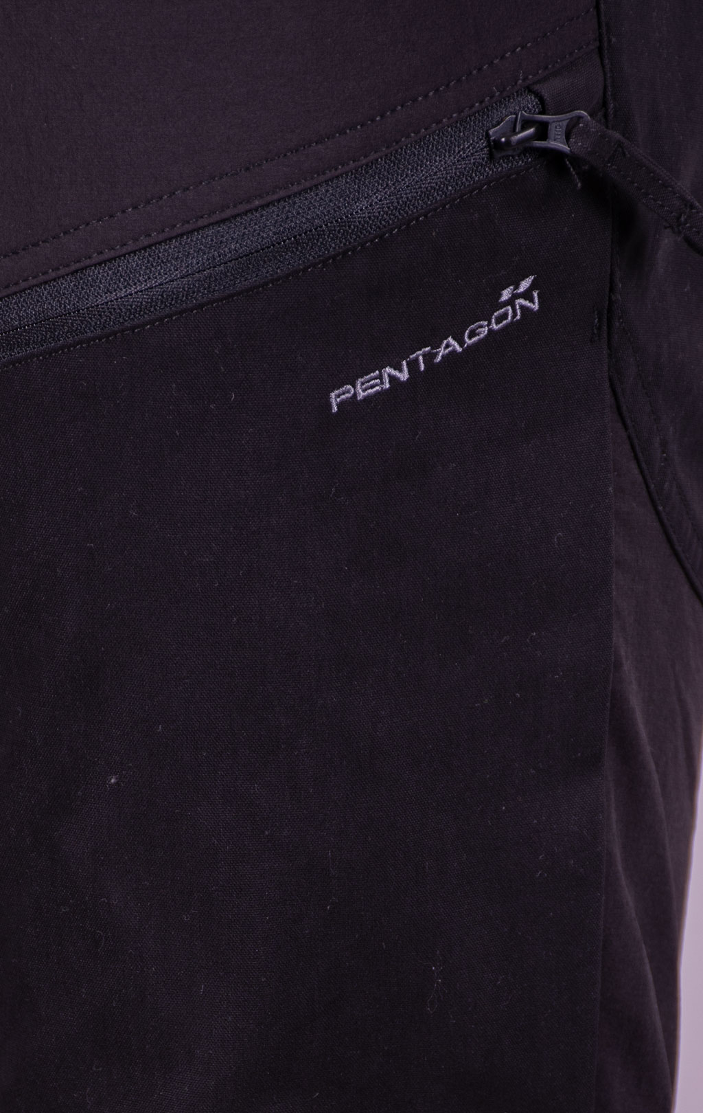 Брюки тактические Pentagon RENEGADE SAVANNA big size хлопок75%/нейлон25% stretch black 05045 
