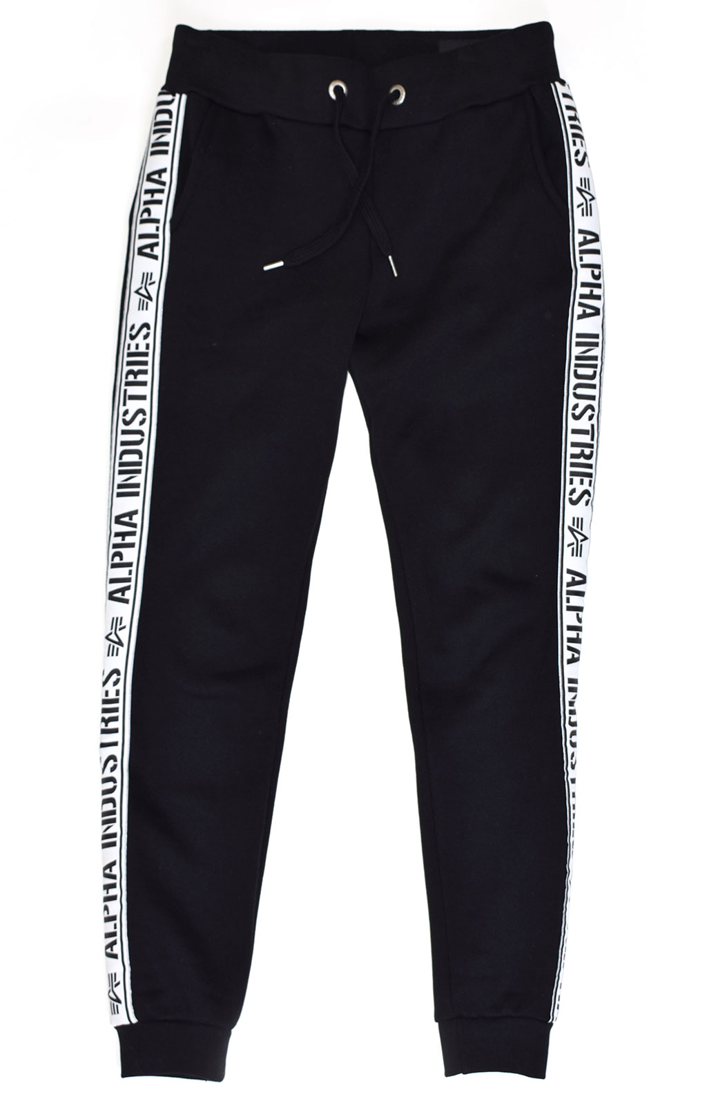 Женские брюки спортивные джоггеры ALPHA INDUSTRIES AL TAPE JOGGER black 