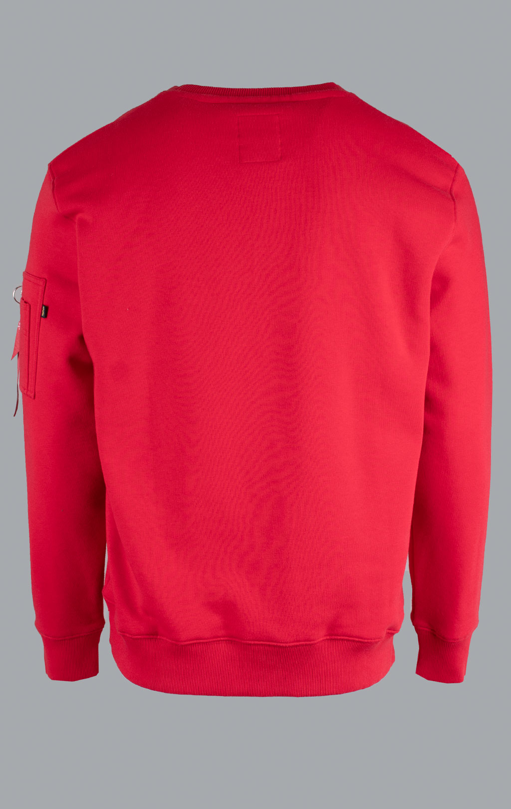 Свитшот ALPHA INDUSTRIES NASA reflective speed red 