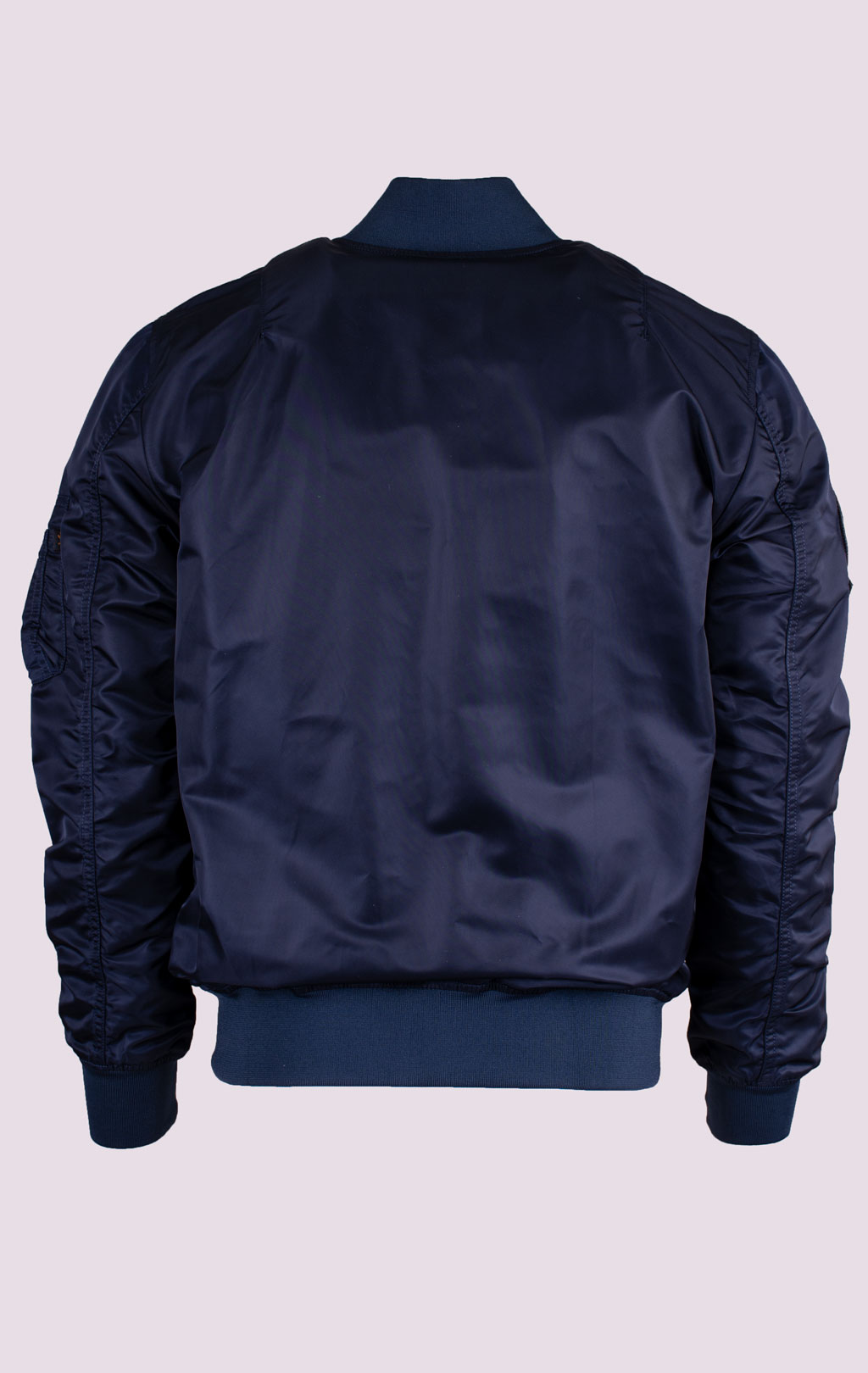 Ветровка-бомбер ALPHA INDUSTRIES MA-1 MOON LANDING REVERSIBLE rep. blue 
