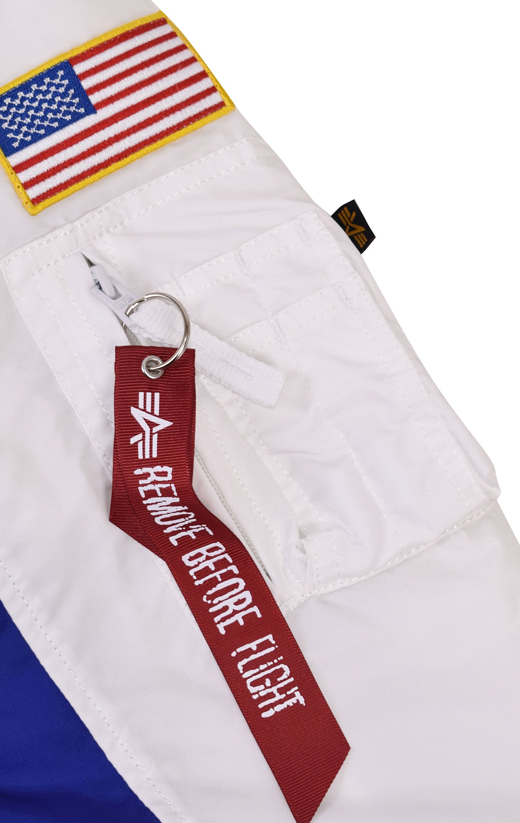 Анорак ALPHA INDUSTRIES NASA SPACE CAMP ANORAK white 