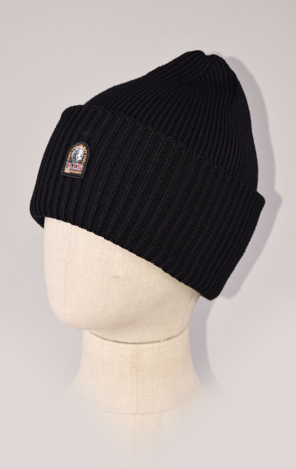 Шапка вязаная PARAJUMPERS STREET HAT FW 23/24 black 