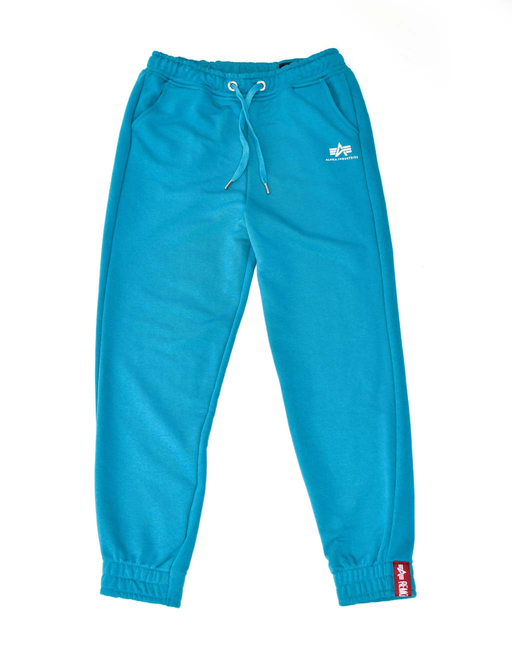 Женские брюки спортивные джоггеры ALPHA INDUSTRIES BASIC JOGGER SL blue lagoon 