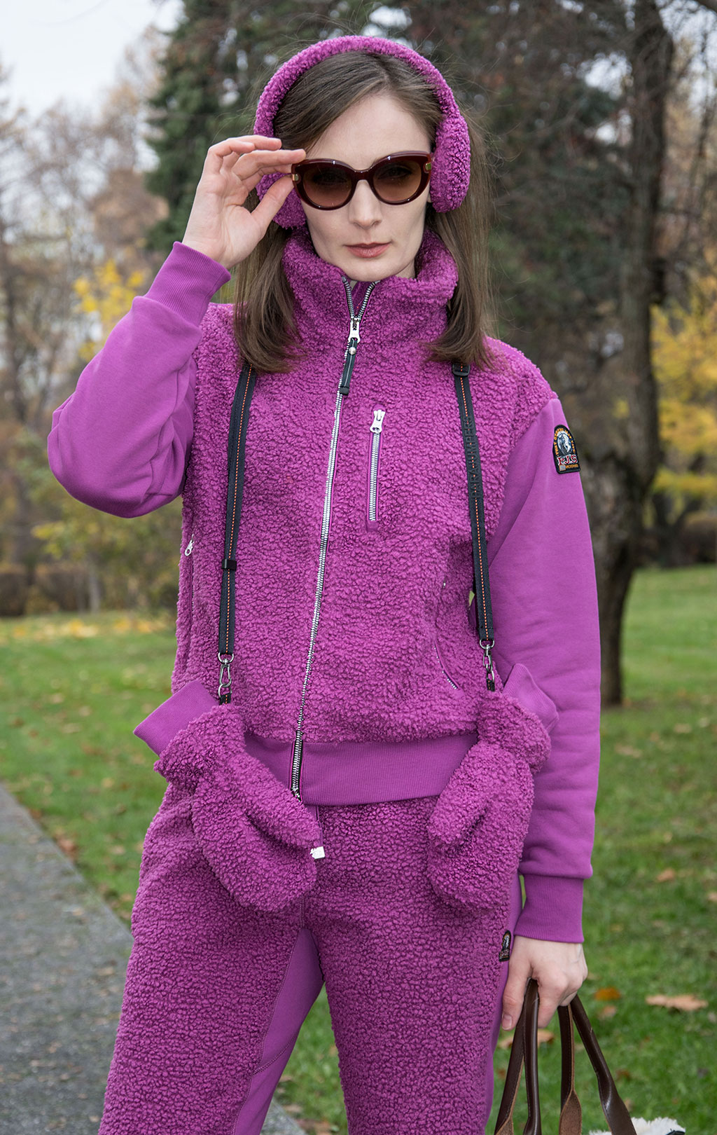 Женская толстовка PARAJUMPERS YANAGI FW 22/23 deep orchid 