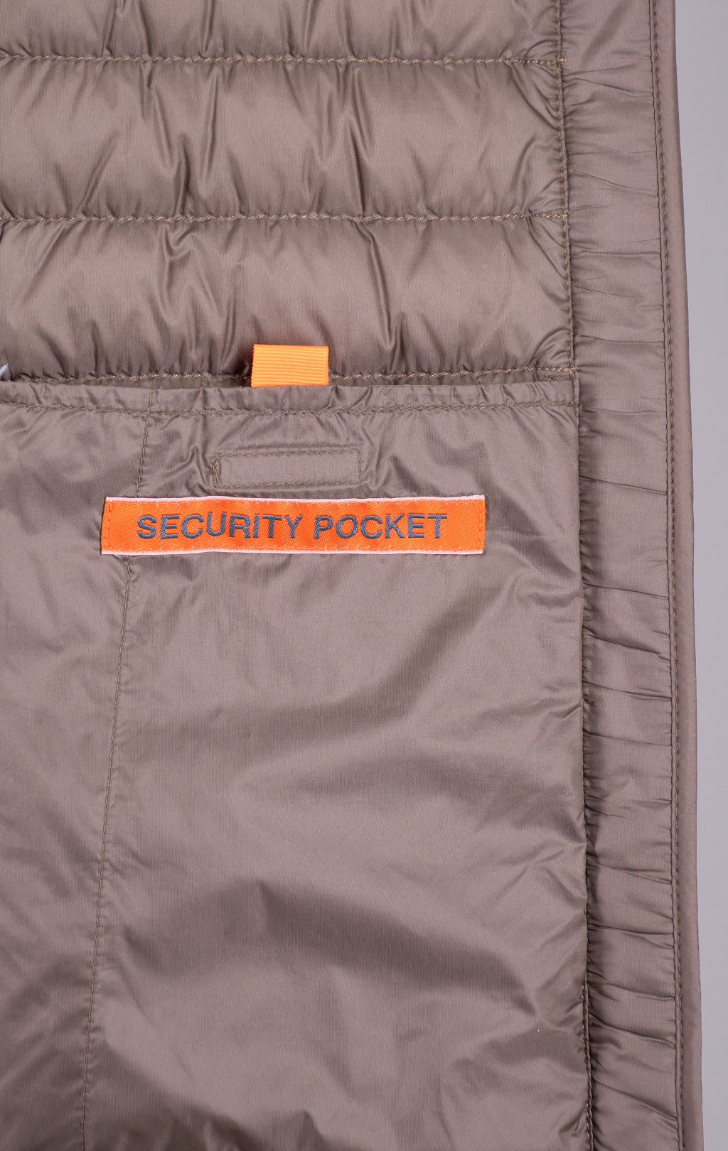 Женская куртка-пуховик лёгкая PARAJUMPERS RORY SS 26 olive brown 