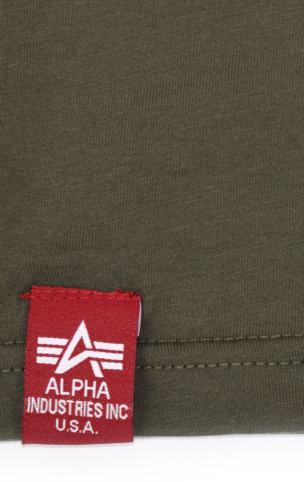 Футболка ALPHA INDUSTRIES REBEL T dark olive 