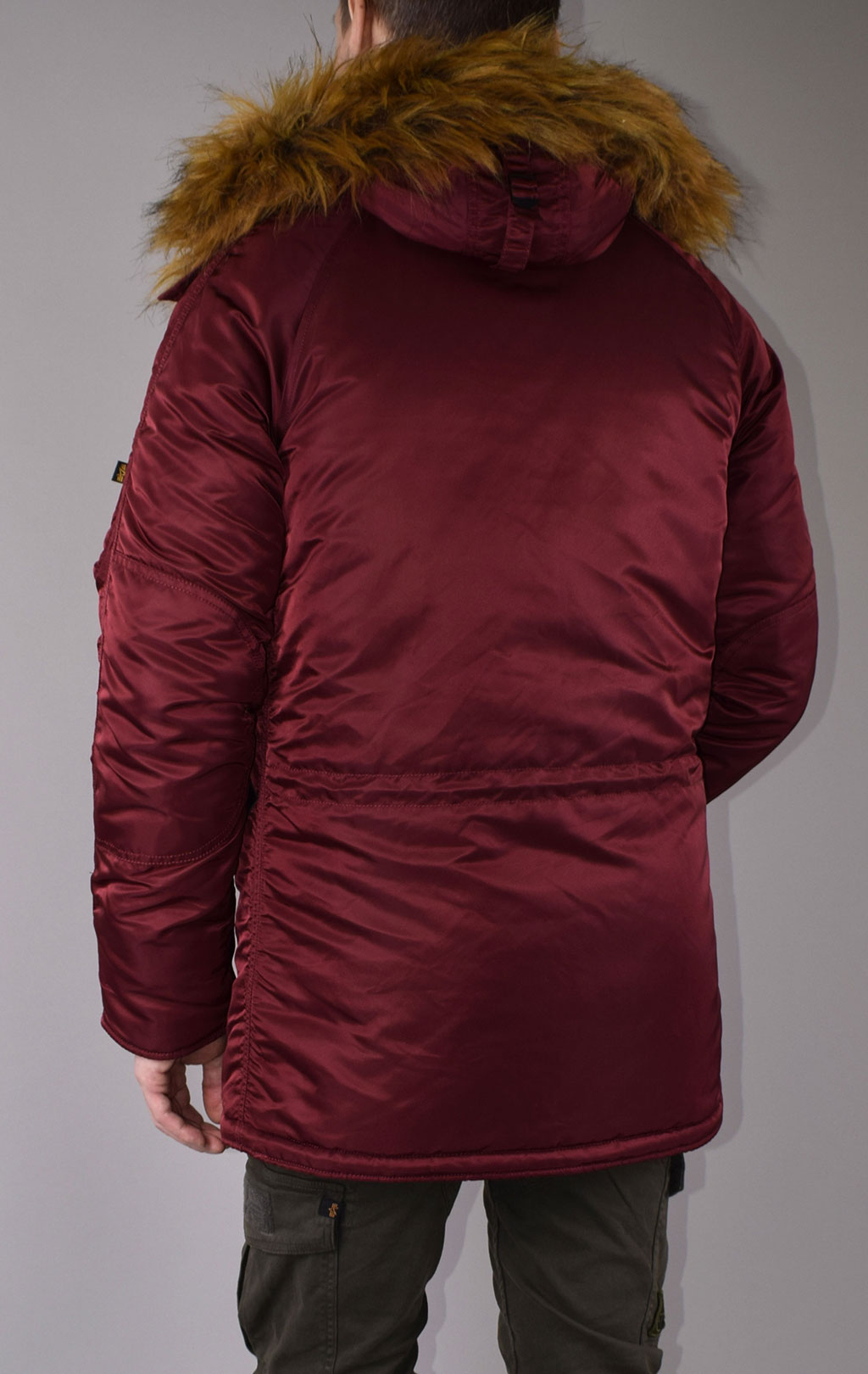 Аляска ALPHA INDUSTRIES VF 59 N-3B burgundy 