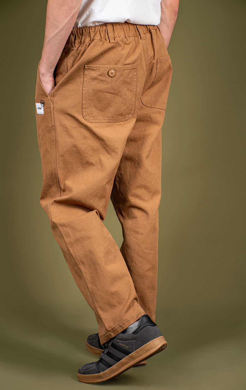 Брюки-карго ALPHA INDUSTRIES UNFRM CTN CANVAS PANT FW 25/26 beige M001129 