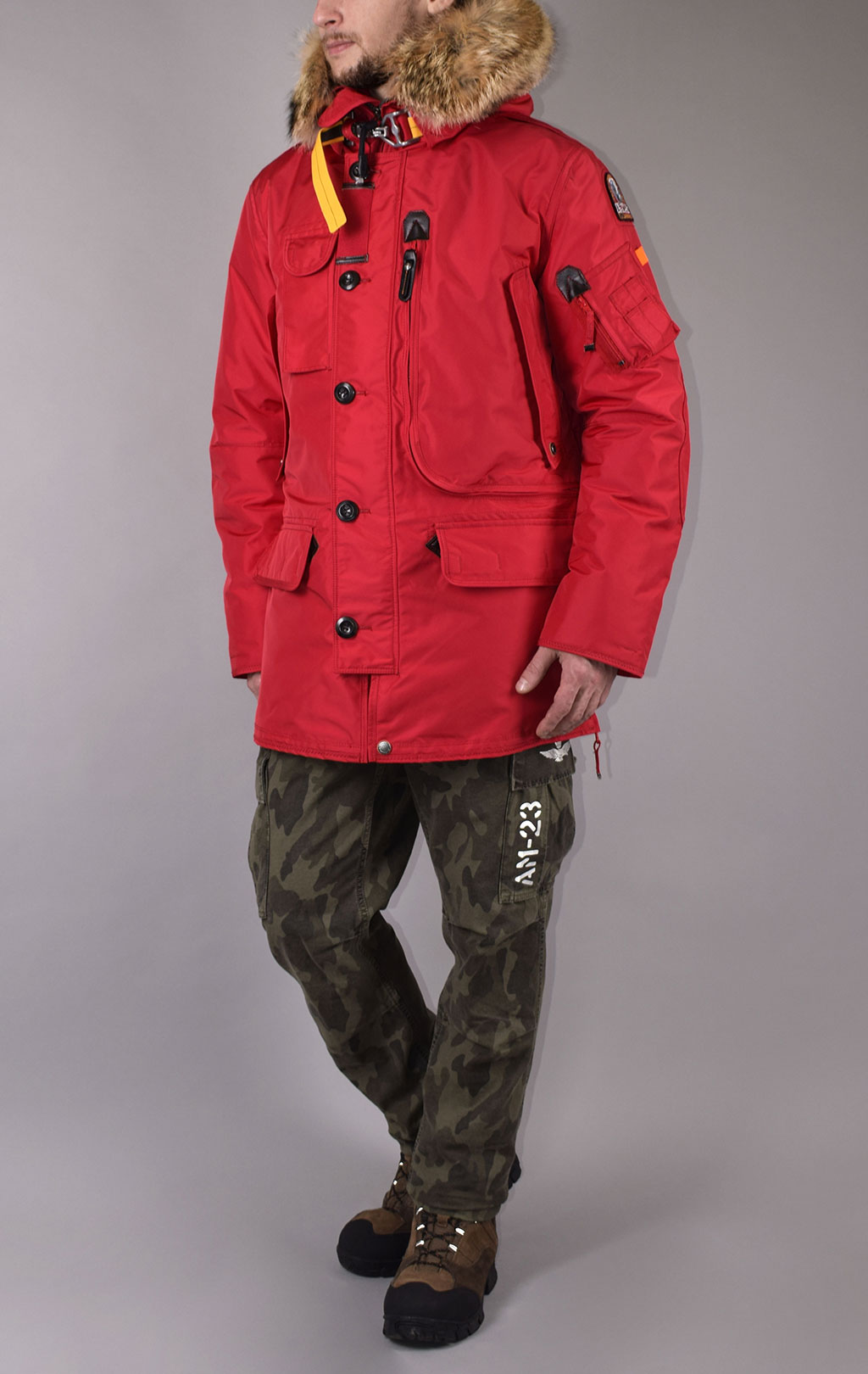 Аляска-пуховик PARAJUMPERS KODIAK FW 19/20 scarlet 