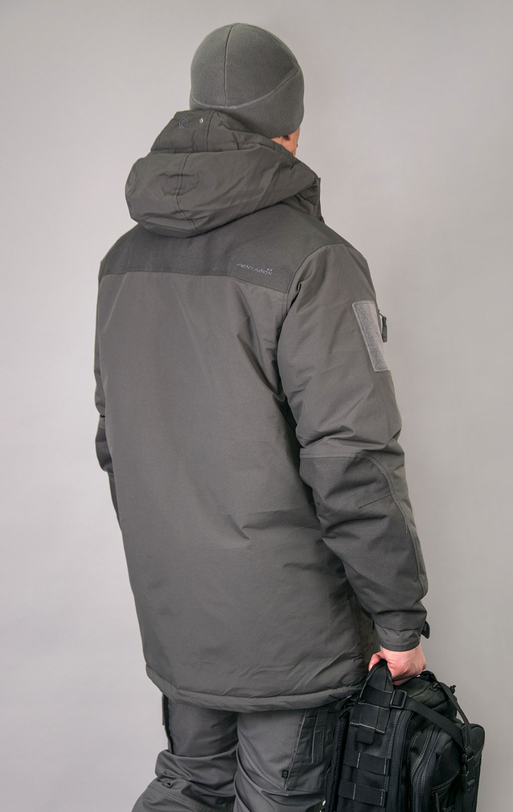 Парка тактическая Pentagon HCP V2.0 Primaloft экстремального холода grey cinder 17 01008-2.0 
