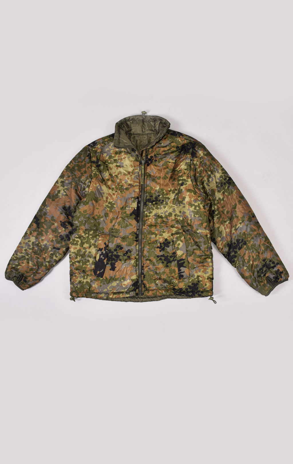 Куртка 2-х сторонняя нейлон flecktarn/olive 