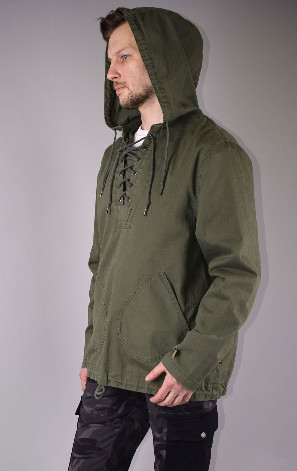 Анорак ALPHA INDUSTRIES MARINER ANORAK хлопок olive 