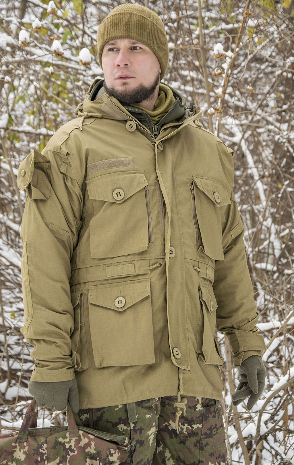 Куртка SMOCK Lightweight rip-stop coyote 