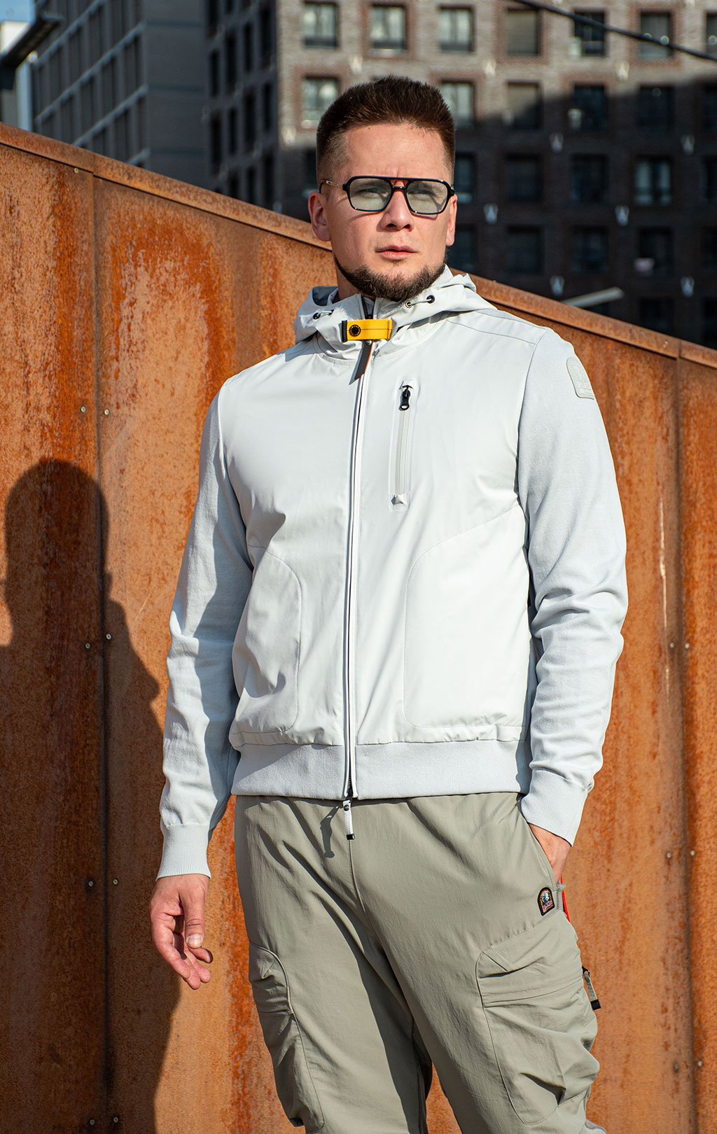 Ветровка PARAJUMPERS WILLARD SS 25 m silver 