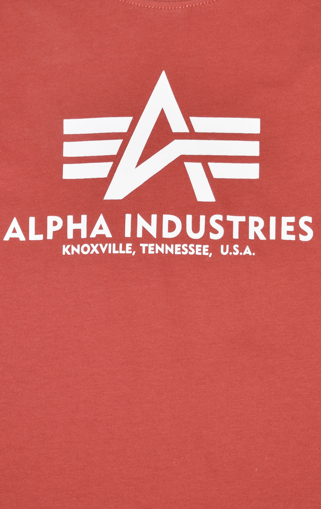 Детская футболка ALPHA INDUSTRIES BASIC T brick red 