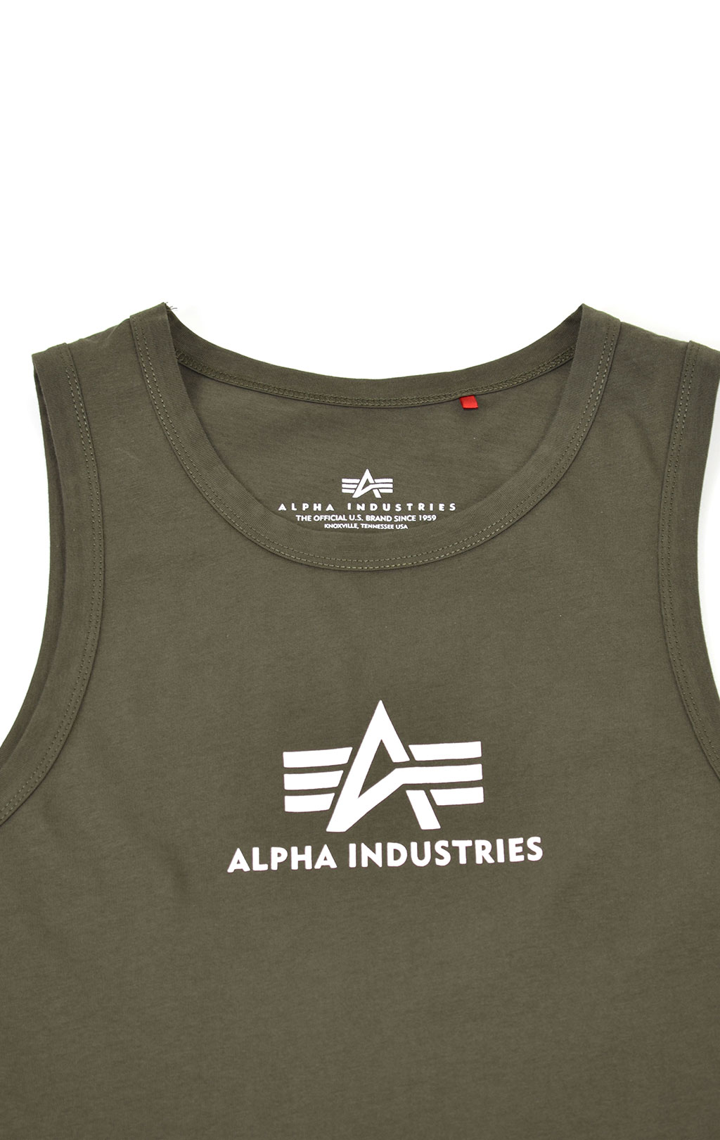 Майка ALPHA INDUSTRIES BASIC TANK dark olive 