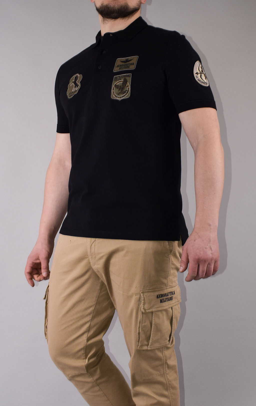 AERONAUTICA MILITARE SS 21 TR Jet Black PO 1538