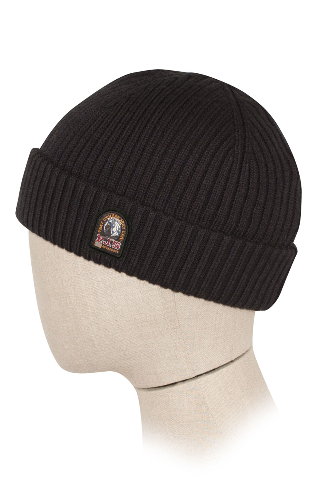 Шапка вязаная PARAJUMPERS RIB HAT FW 19/20 black 