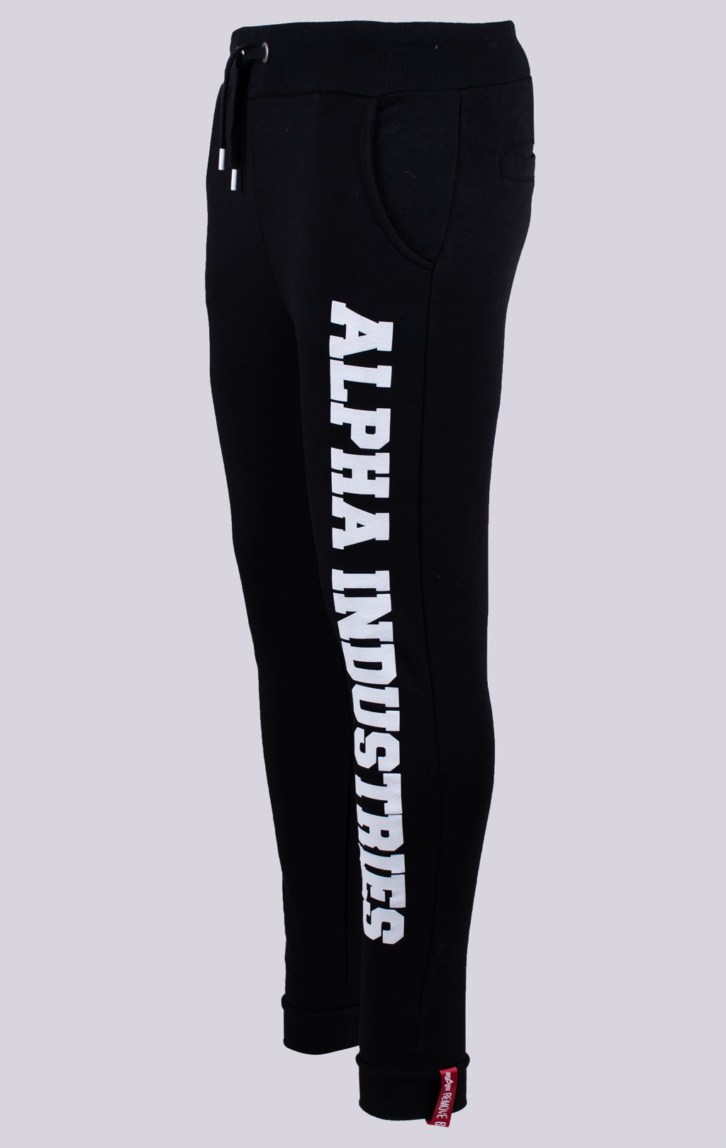 Брюки спортивные джоггеры ALPHA INDUSTRIES BIG LETTERS JOGGER black 