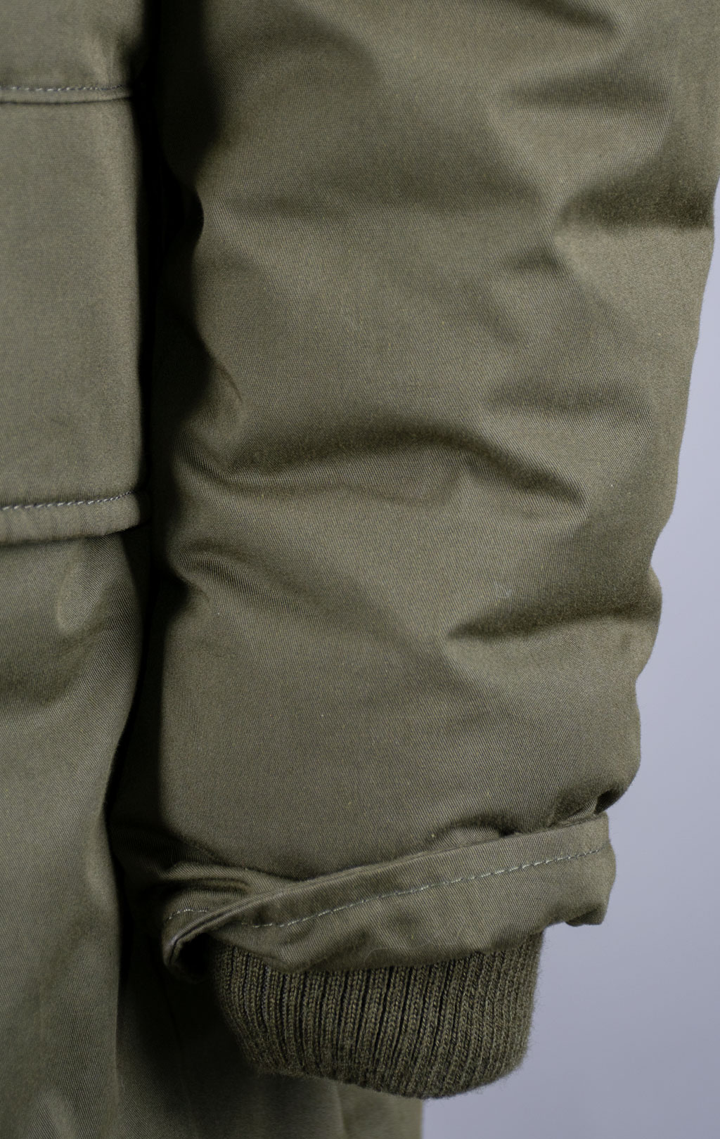 Аляска пуховая HOLUBAR BOULDER military olive 