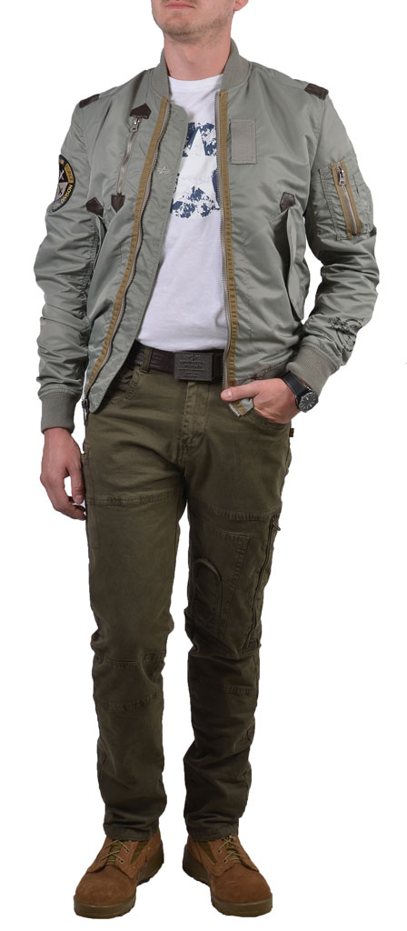 Ветровка ALPHA INDUSTRIES NIGHTHAWK green alaska 