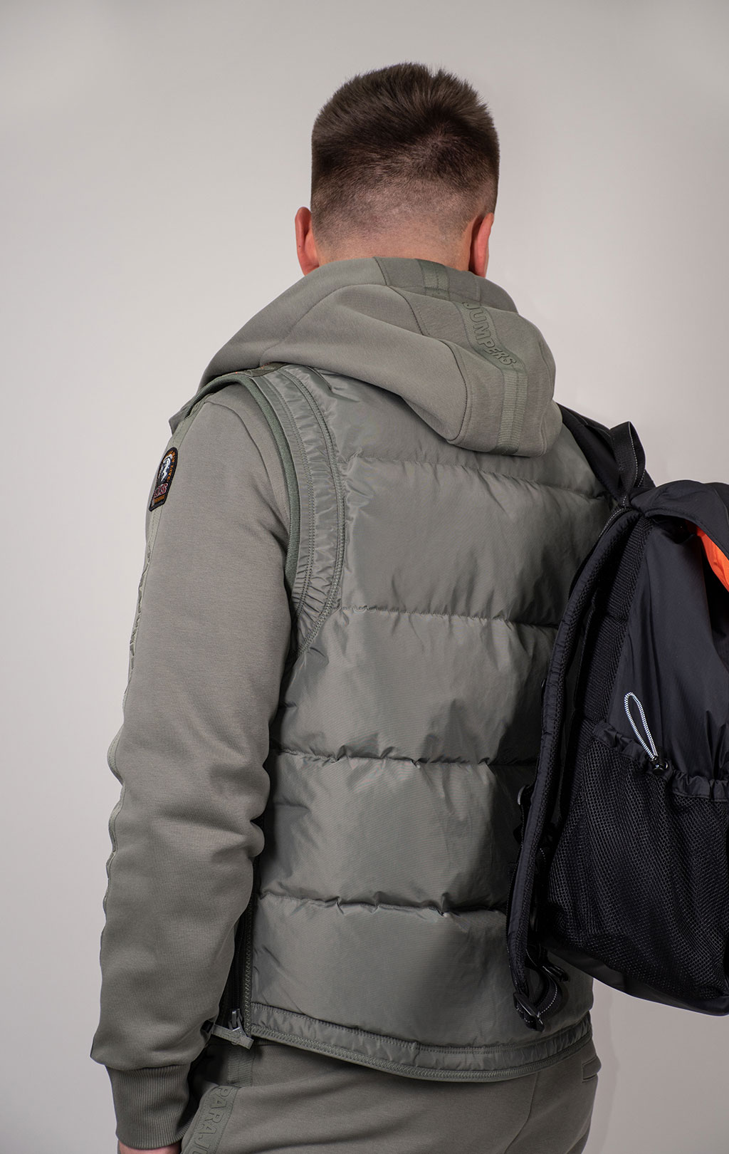 Жилет пуховой PARAJUMPERS KOBUK FW 24/25 thyme 