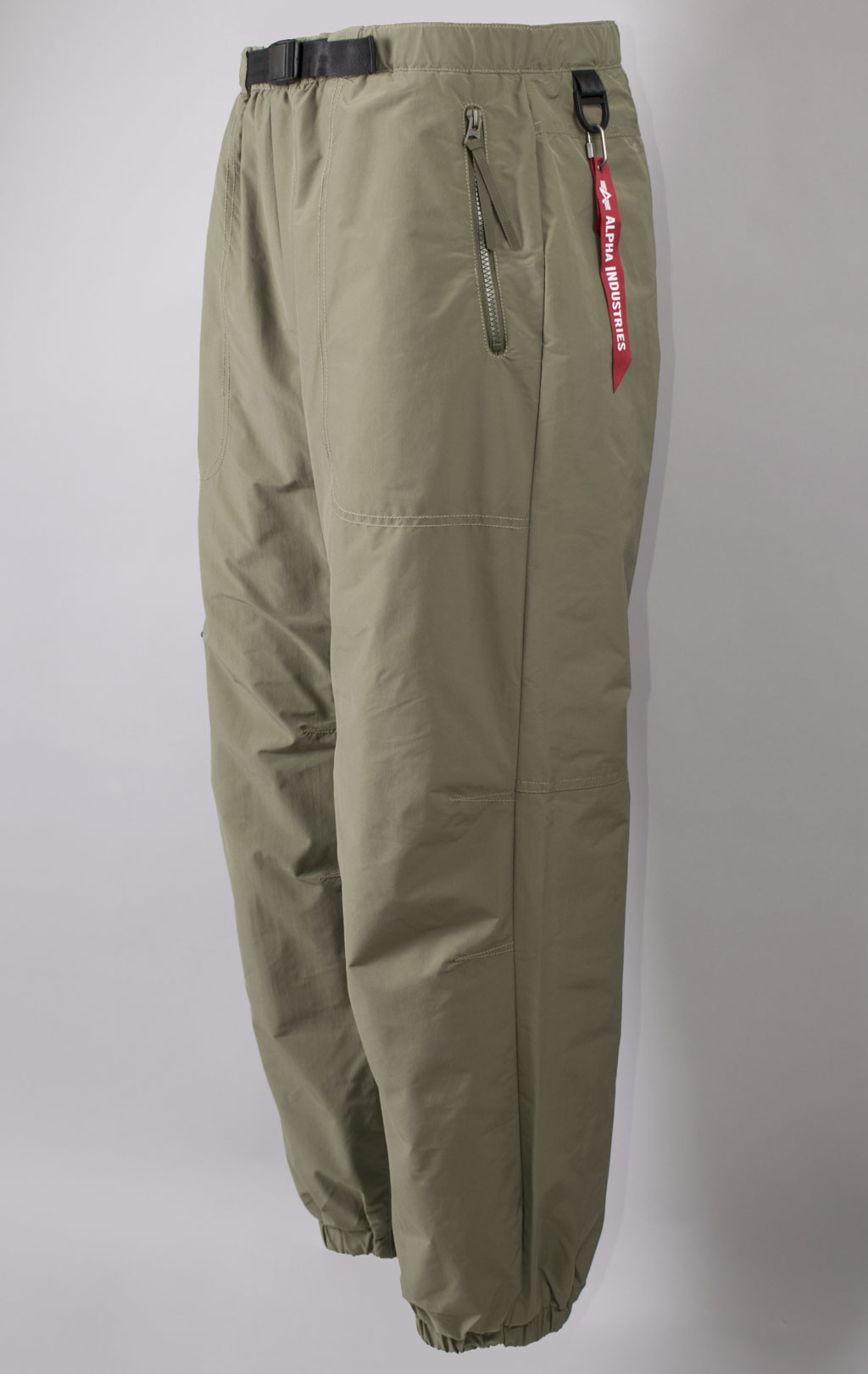 Брюки-карго парашюты ALPHA INDUSTRIES UTILITY JOGGER FW 23/24 утеплённые OG-107 green 