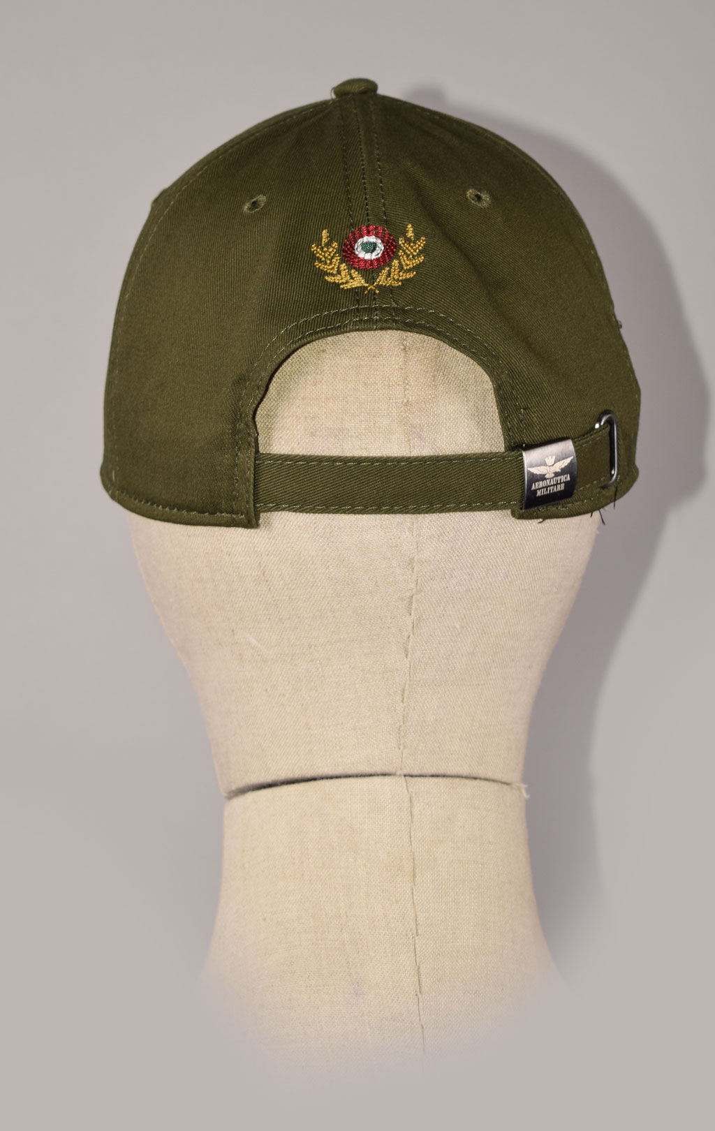 Бейсболка AERONAUTICA MILITARE FW 22/23/CN verde militare (HA 1113)