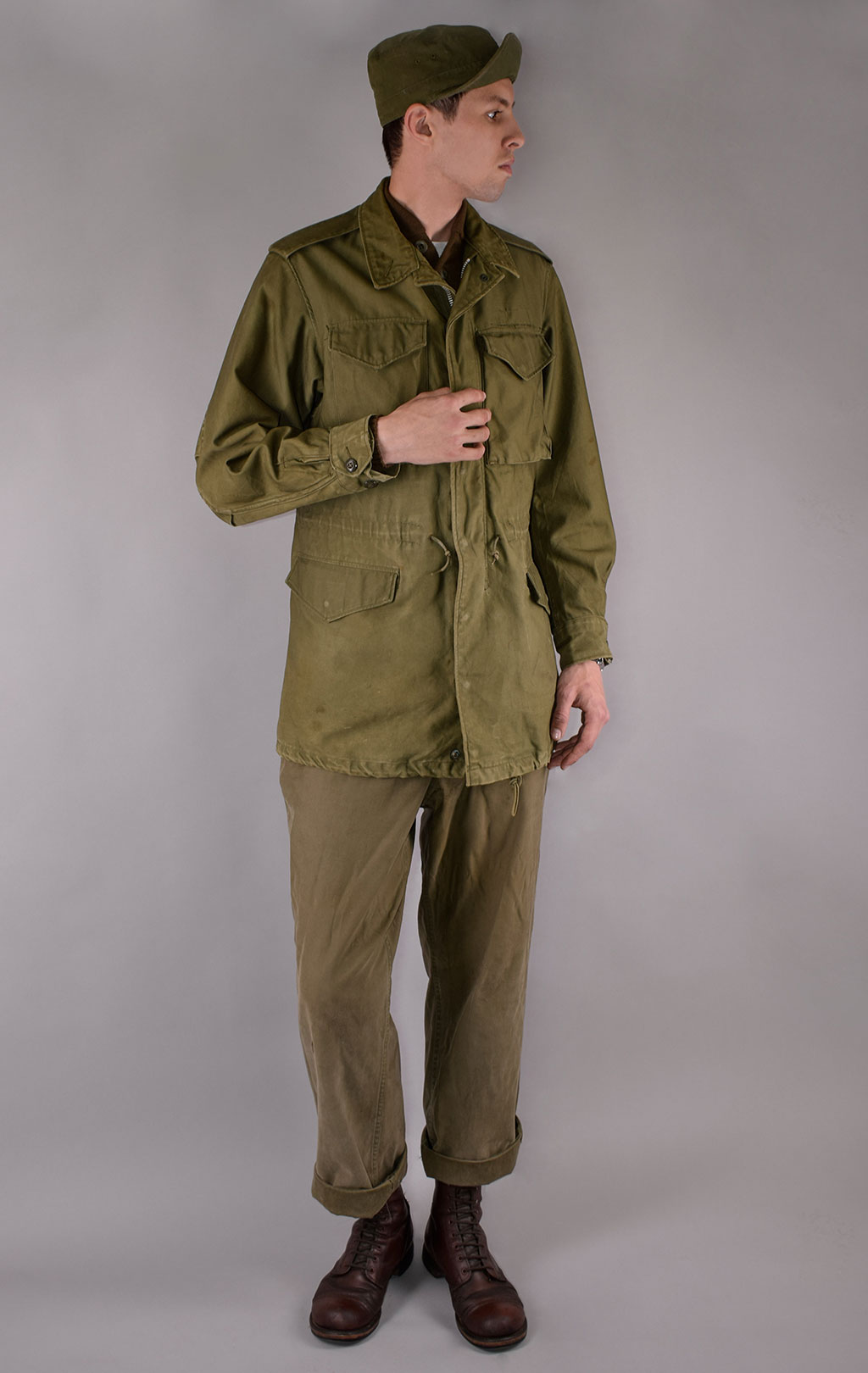 Куртка M-51 Vietnam-Korea ERA olive б/у США