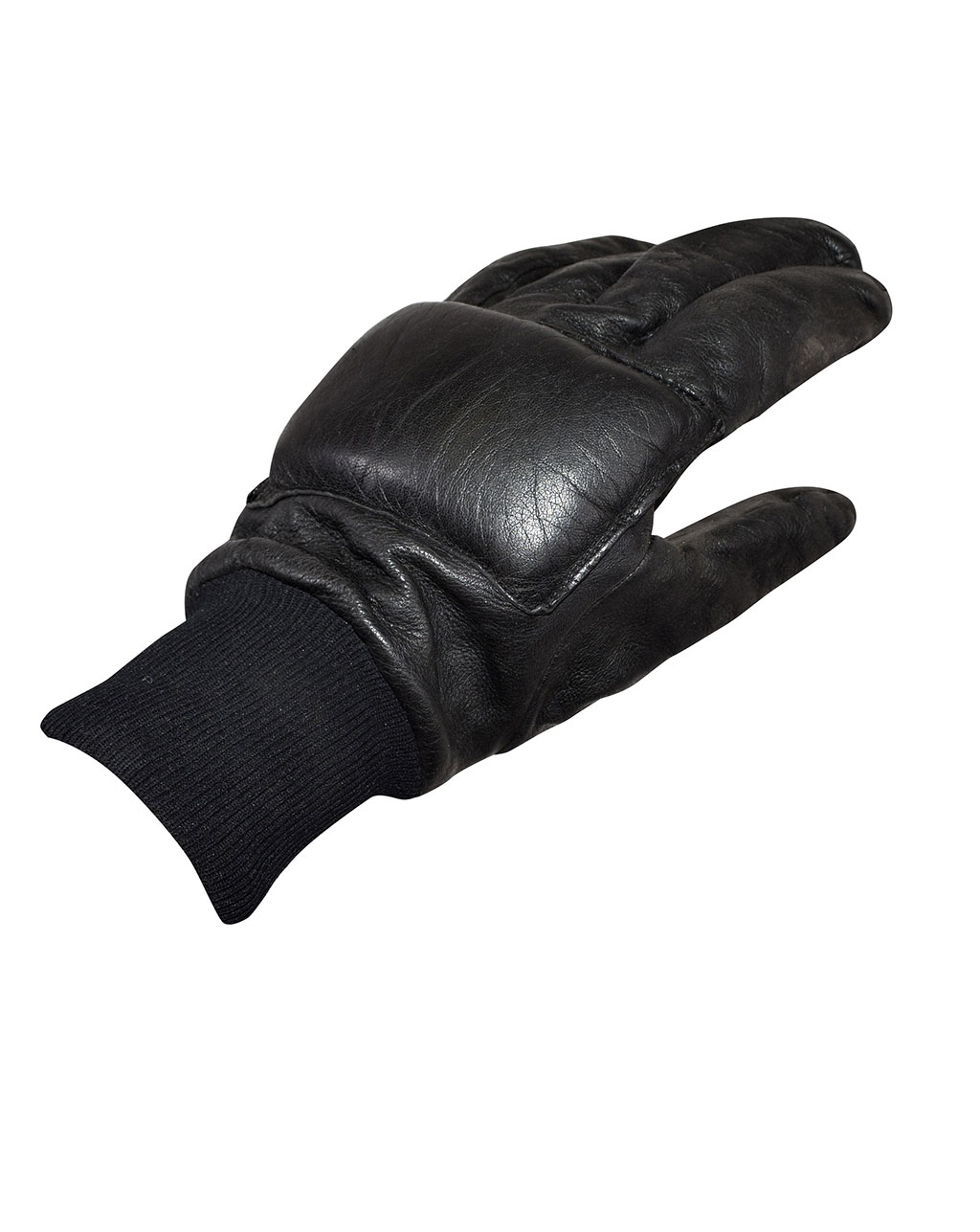 Перчатки кожа с мягкой защитой black б/у Англия
