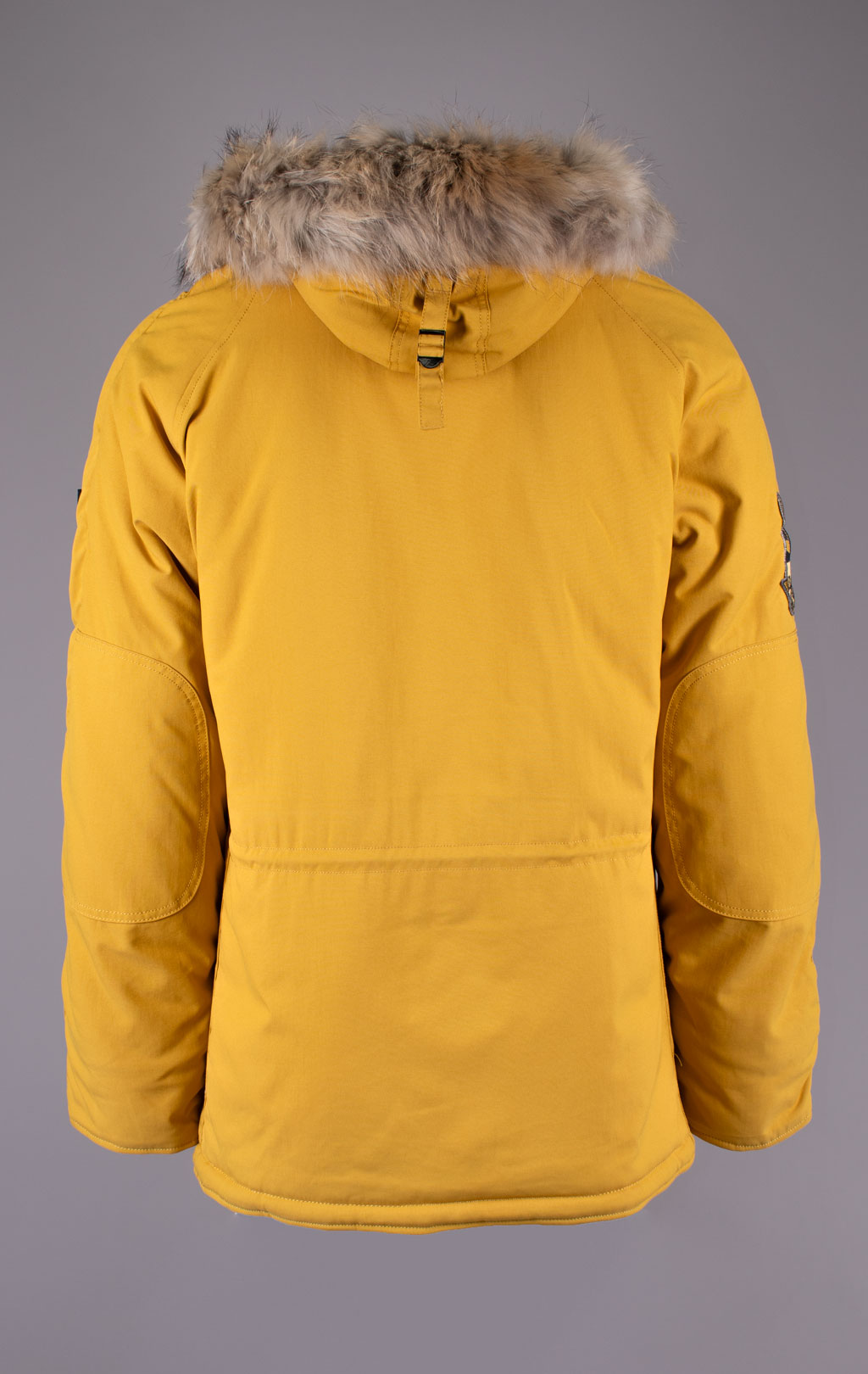 Аляска ALPHA INDUSTRIES EXPLORER натур. мех mustard 