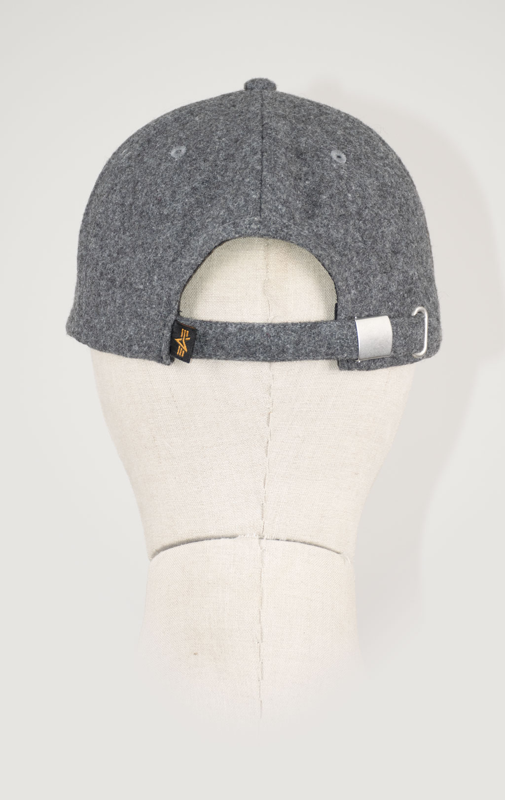 Бейсболка ALPHA INDUSTRIES ALPHA WOOL CAP FW 24/25 dark charcoal heather 