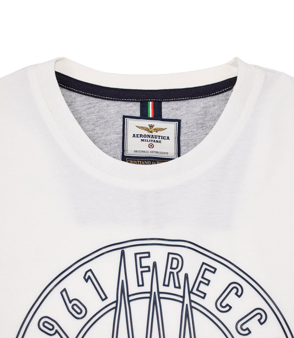 Футболка AERONAUTICA MILITARE SS 20 off white (TS 1697) 