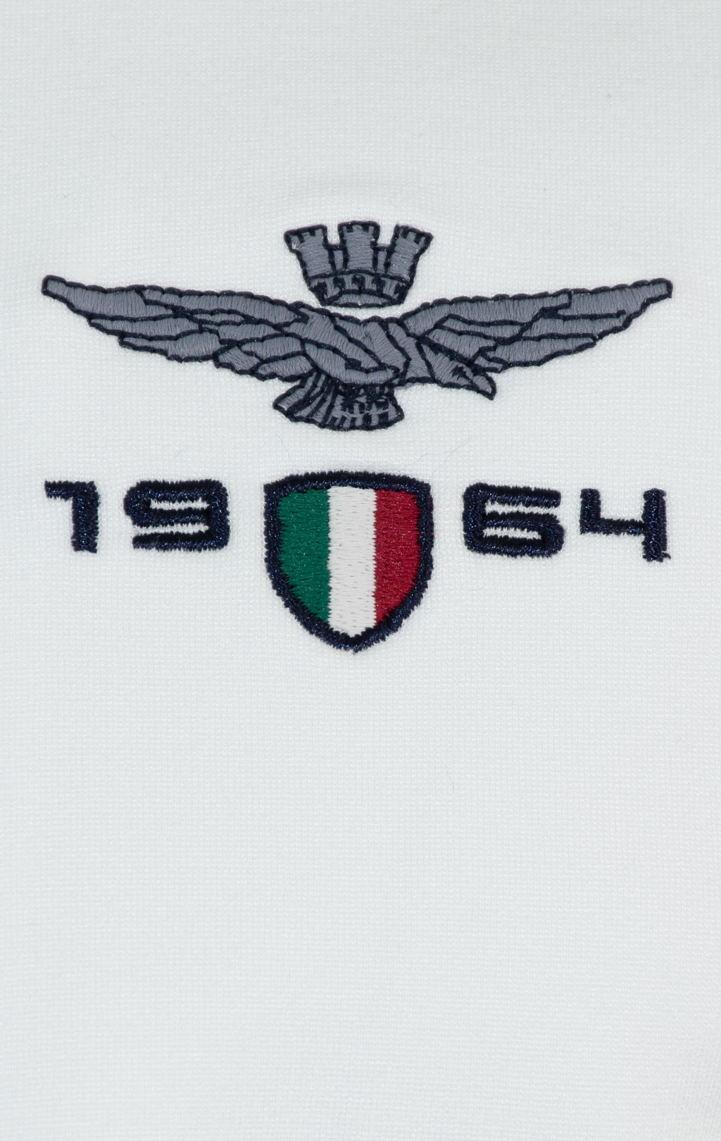Толстовка с капюшоном AERONAUTICA MILITARE SS 25 m/BD off white (AF 497) 