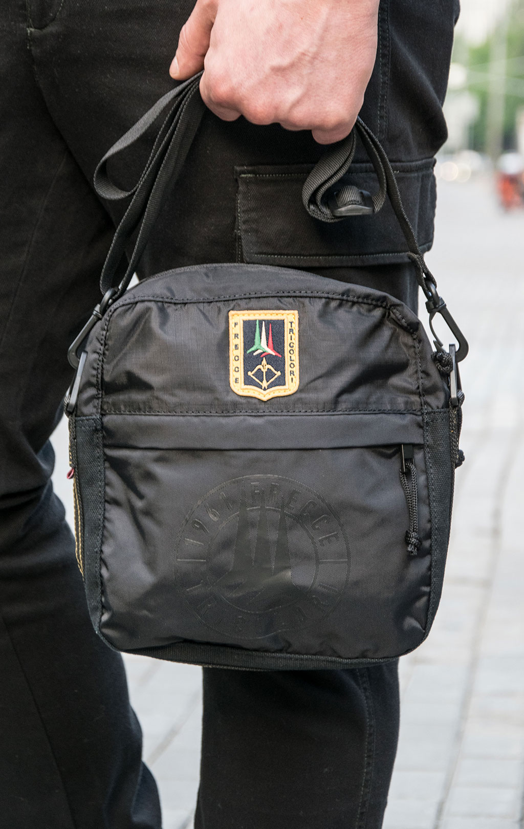 Сумка AERONAUTICA MILITARE SMALL BAG FW 20/21/CN jet black (BO 1051) 