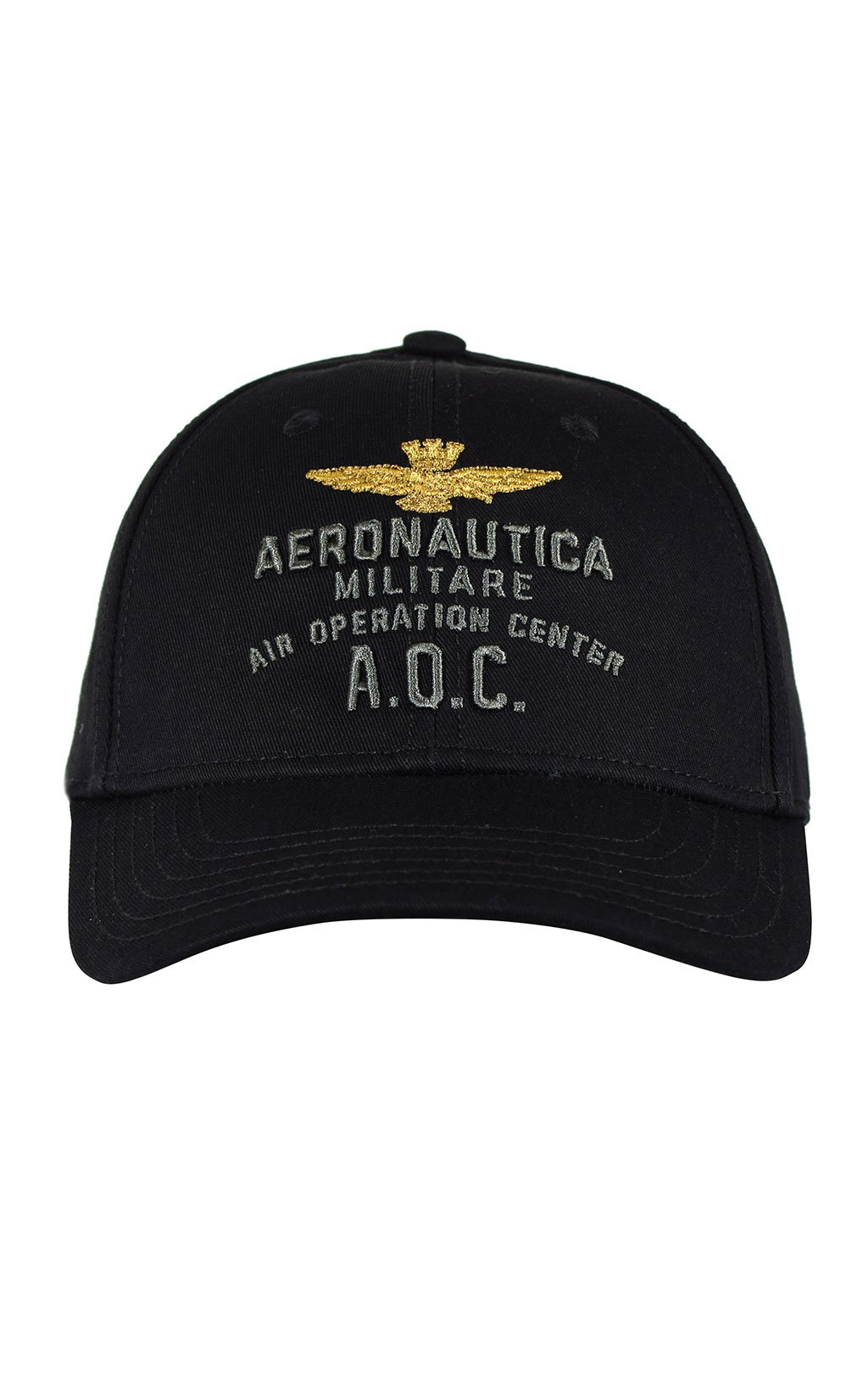 Бейсболка AERONAUTICA MILITARE FW 21/22/CN jet black (HA 1090)