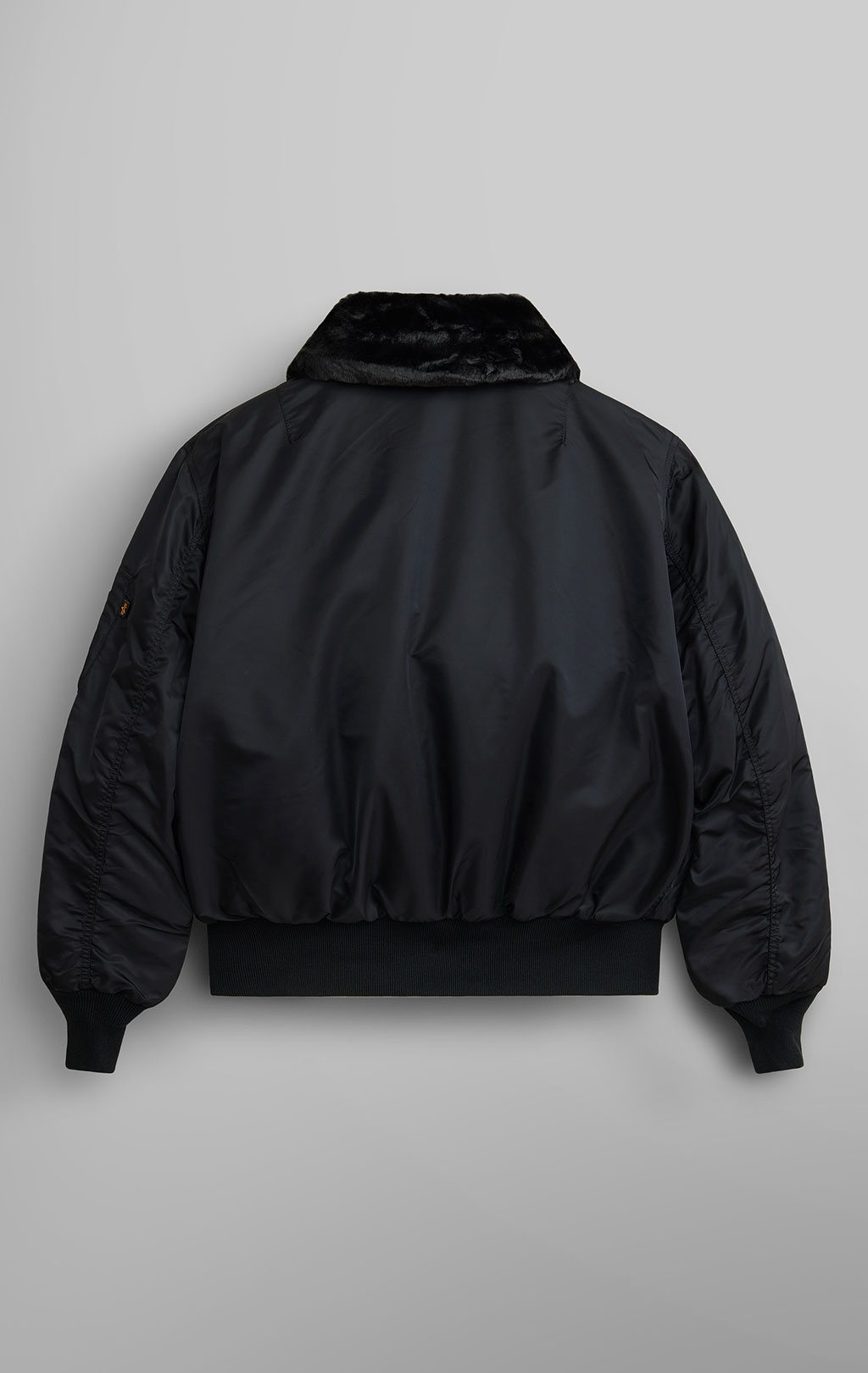 Куртка-пилот ALPHA INDUSTRIES B-15 HERITAGE FIT FLIGHT JACKET FW 26/27 black 