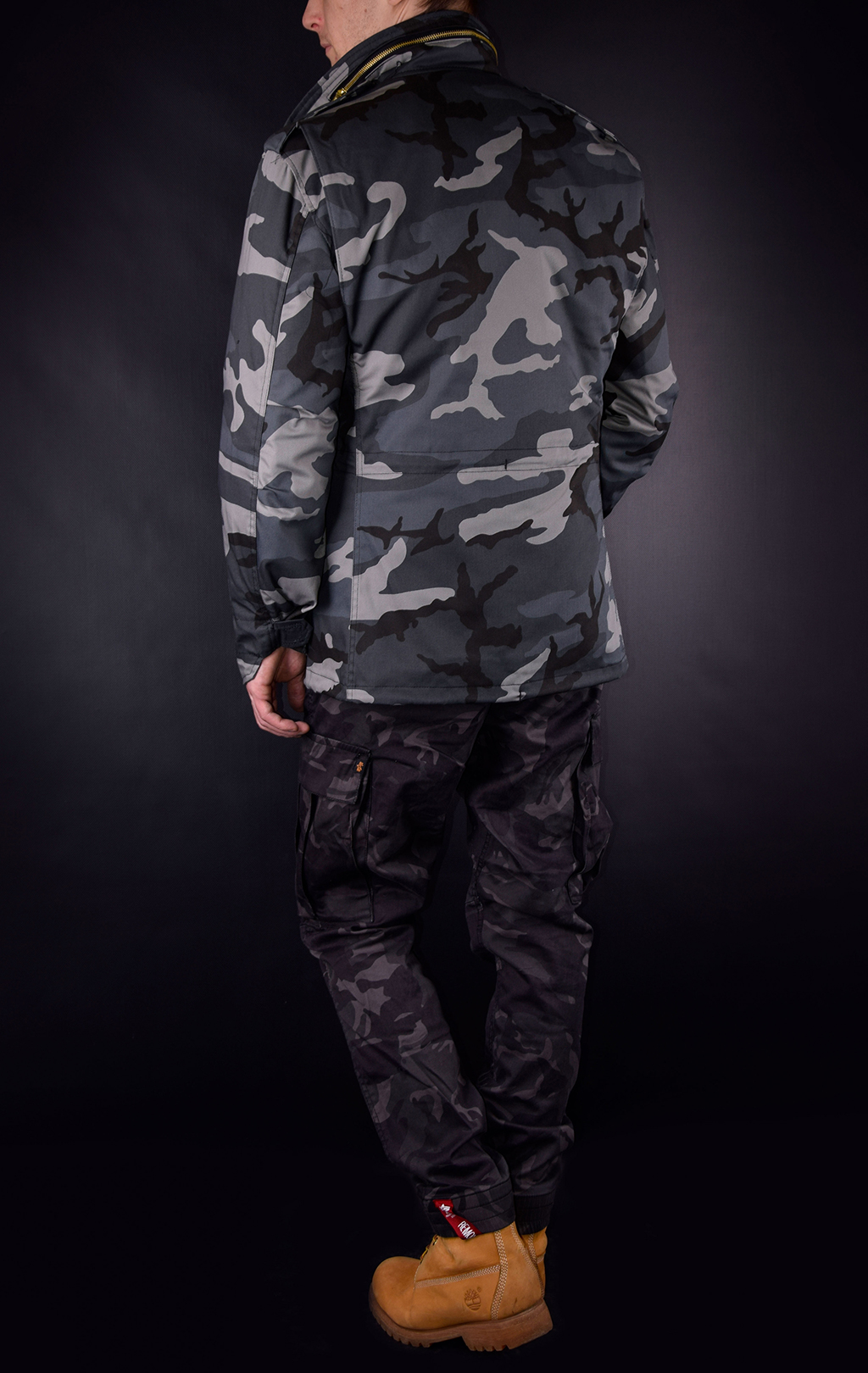 Куртка Mil-Tec CLASSIC M-65 с подстёжкой dark camo 