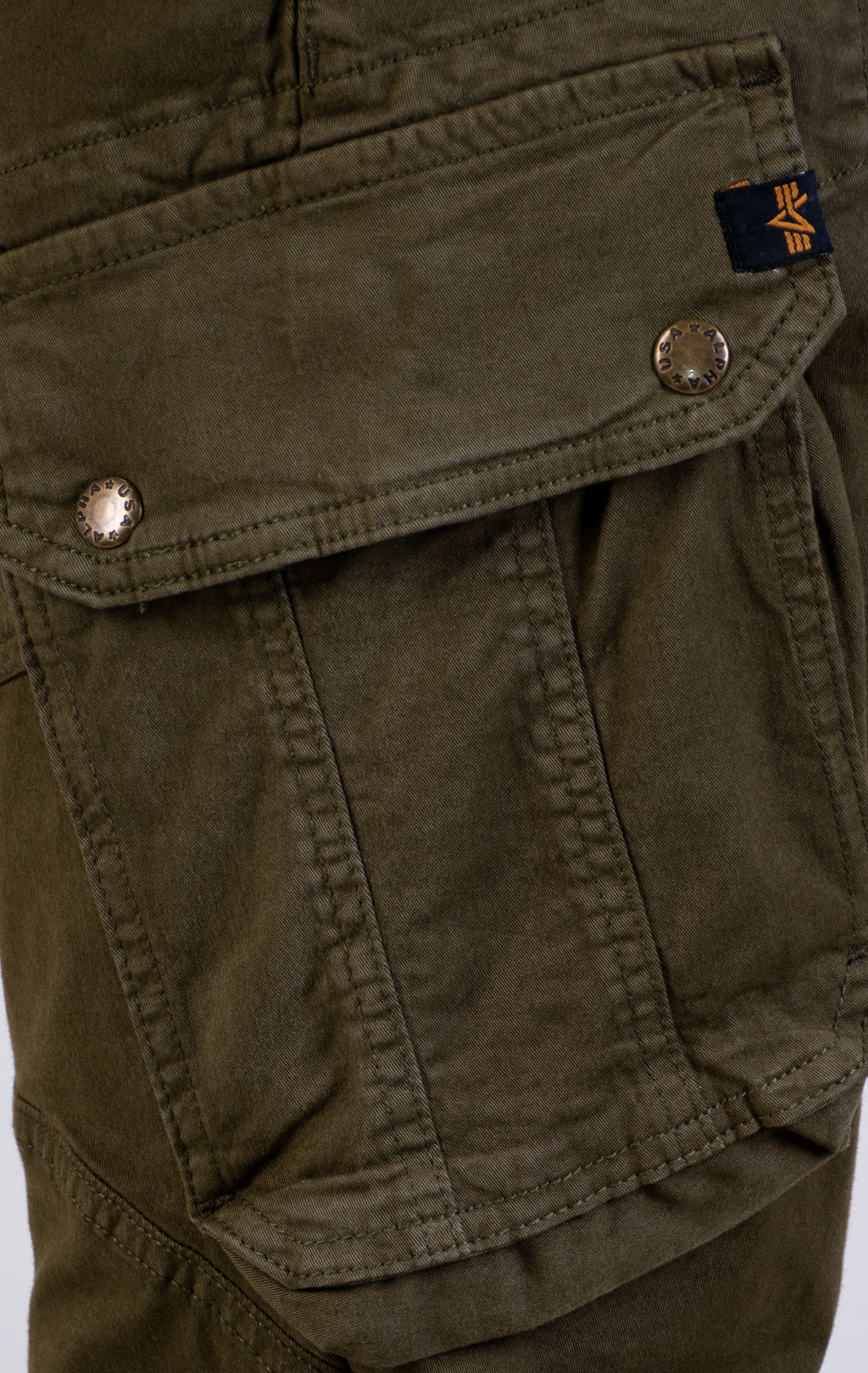 Брюки-карго ALPHA INDUSTRIES COMBAT LW dark olive 
