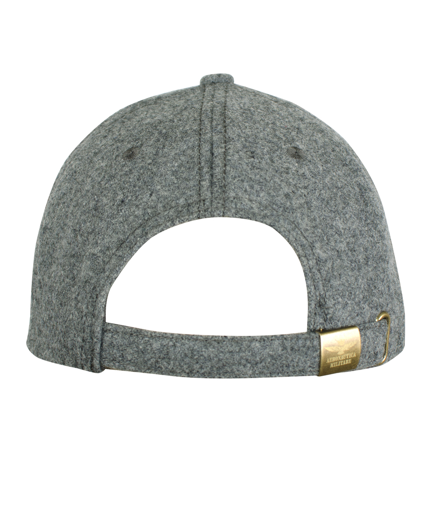 Бейсболка AERONAUTICA MILITARE grigio melange (HA 957)