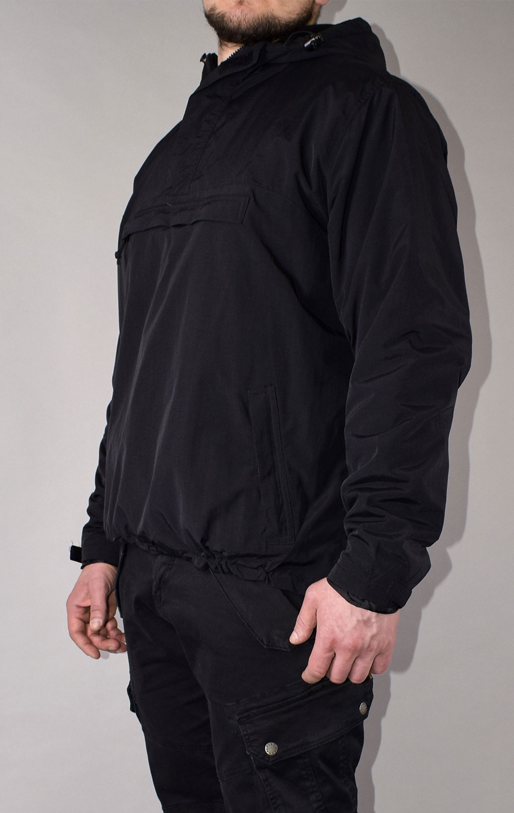 Анорак Surplus WINDBREAKER big size black 