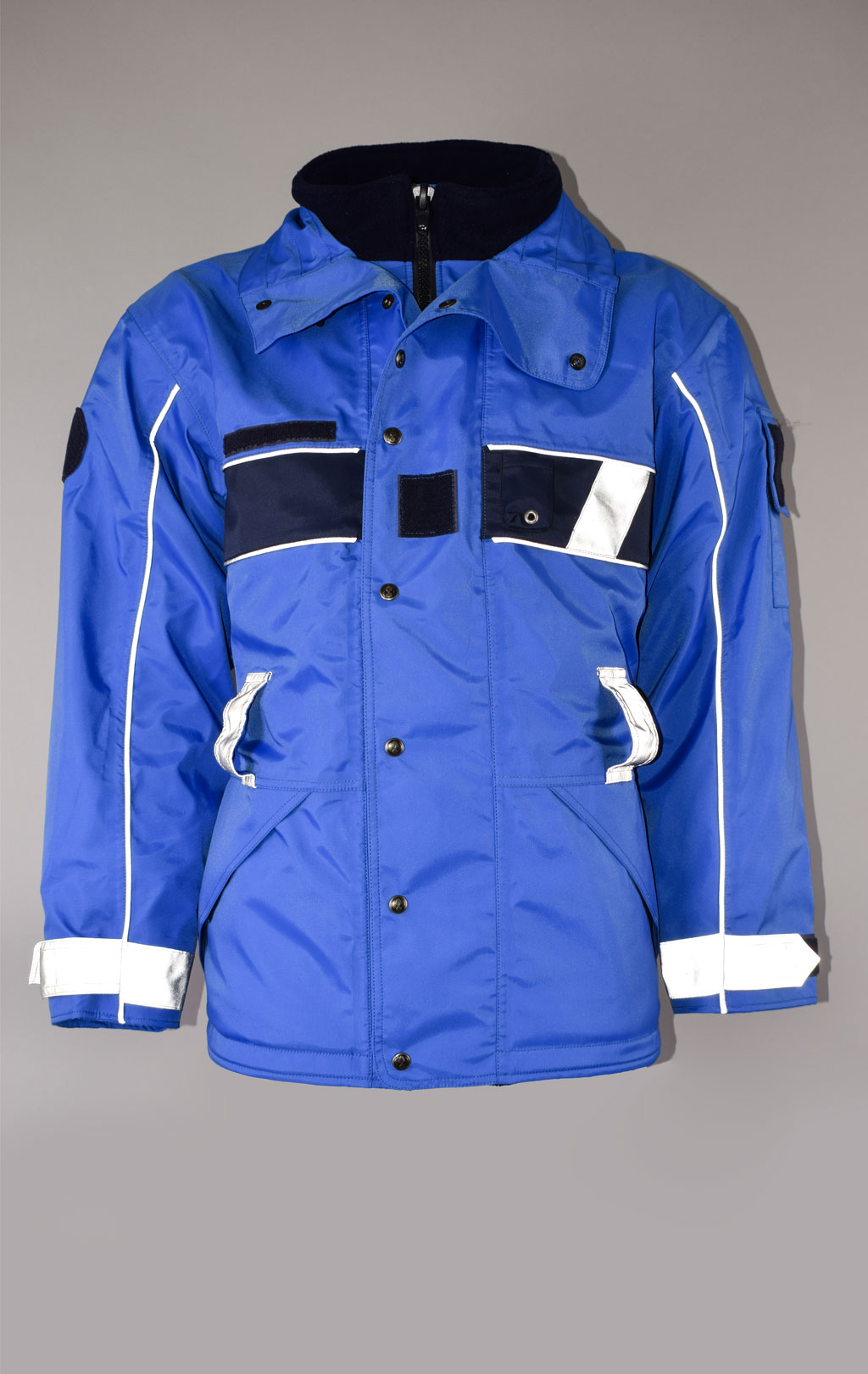 Куртка непромокаемая Gore-Tex с подкладкой флис blue Франция