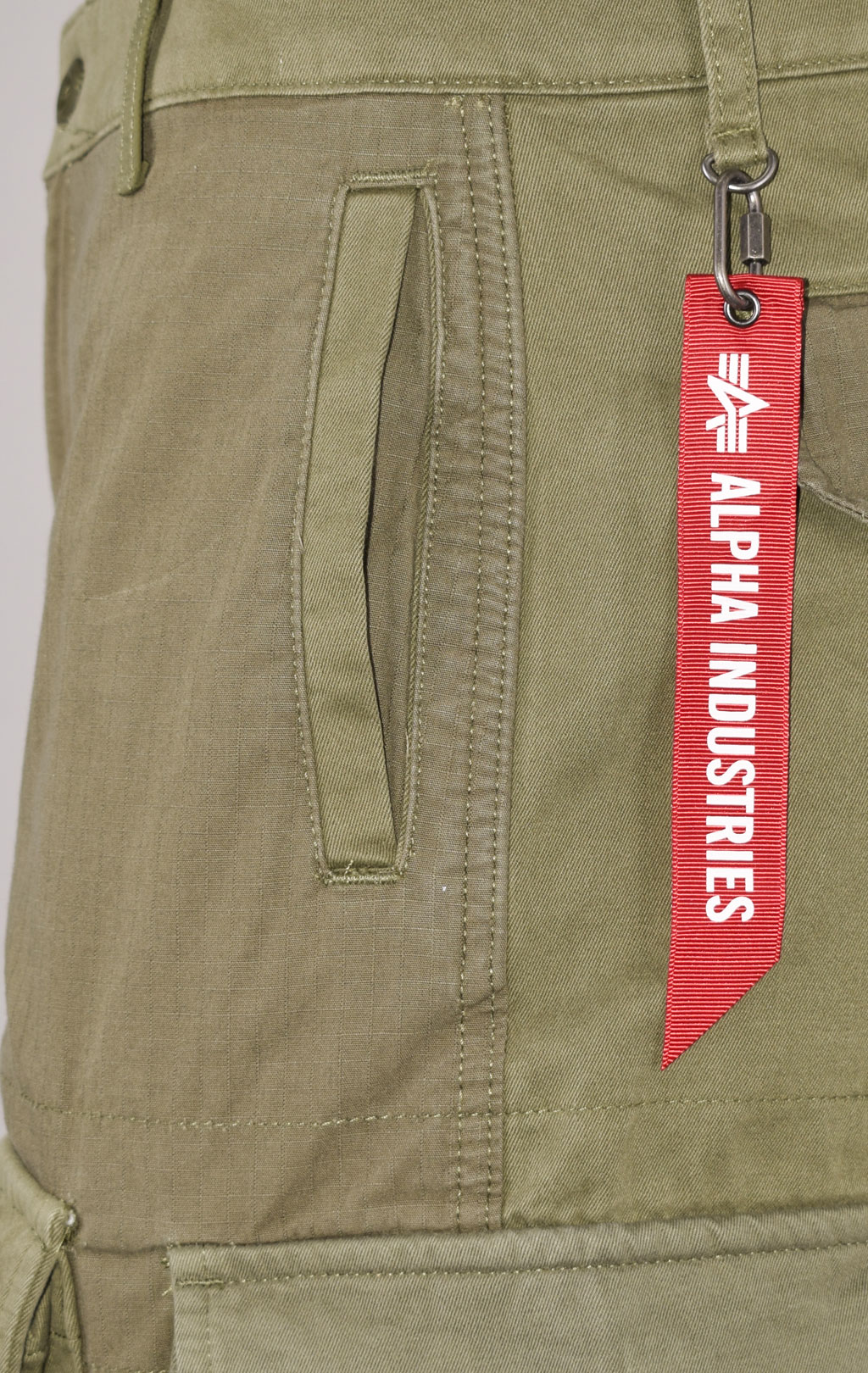 Брюки-карго ALPHA INDUSTRIES MIXED MEDIA CARGO PANT SS 23 OG-107 green 