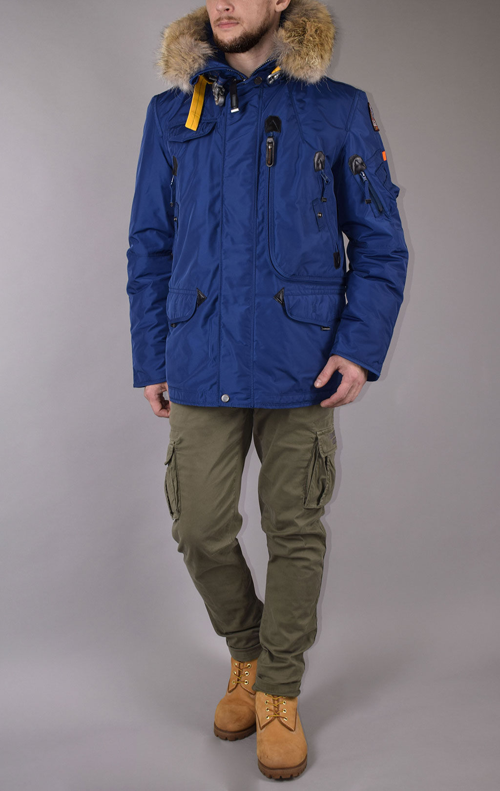 Аляска-пуховик PARAJUMPERS RIGHT HAND FW 19/20 navy peony 