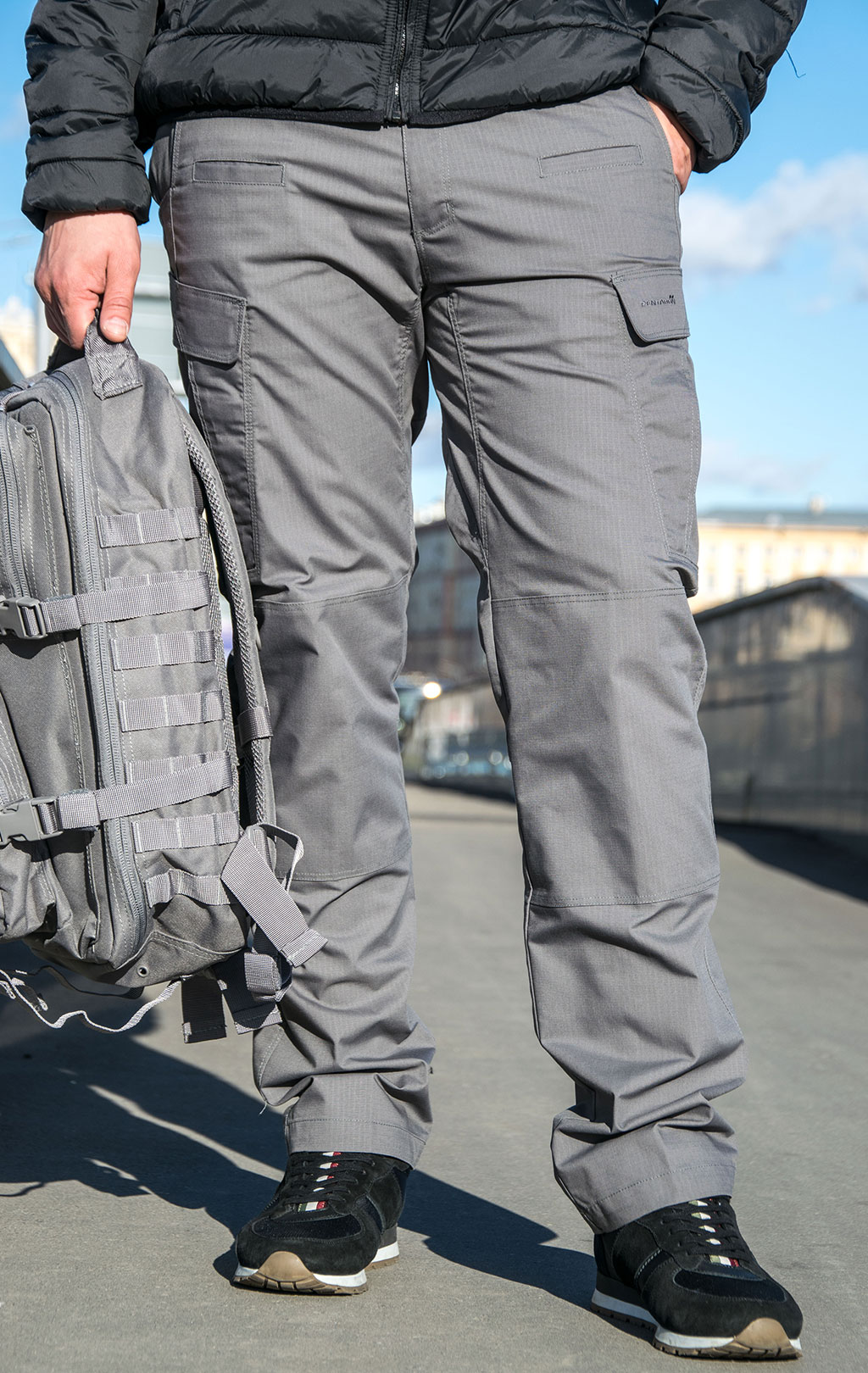 Брюки тактические Pentagon ARIS big size хлопок35%/полиэстер65% grey wolf 05021 