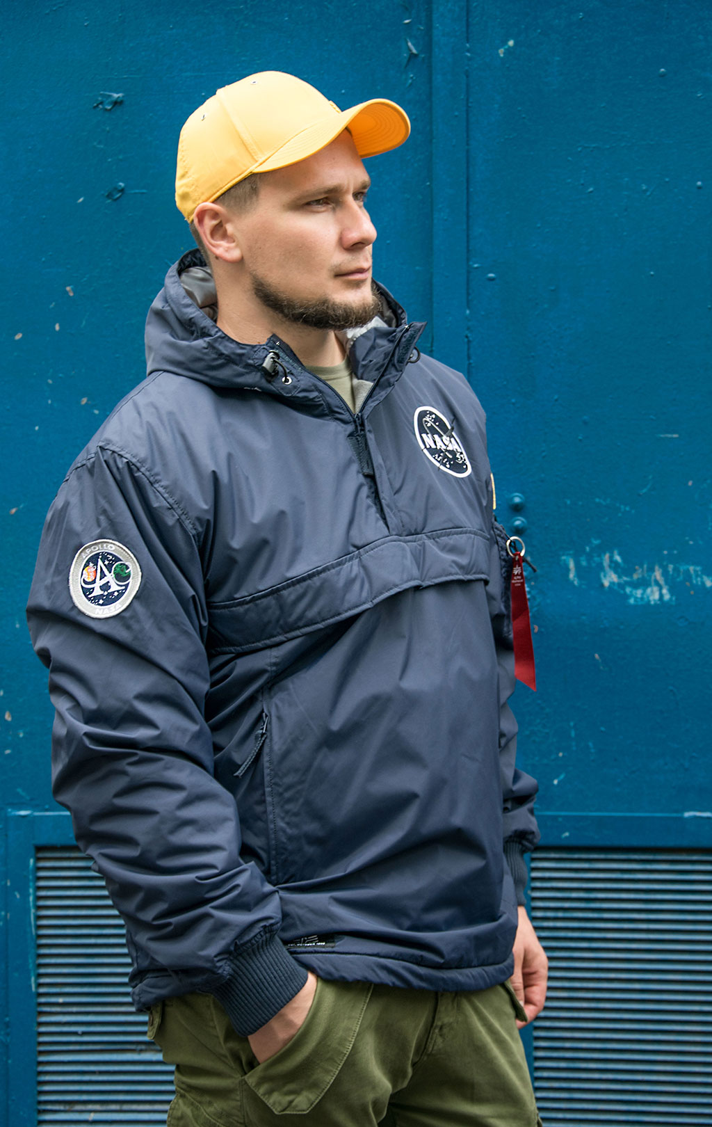 Анорак ALPHA INDUSTRIES NASA Anorak rep. blue 