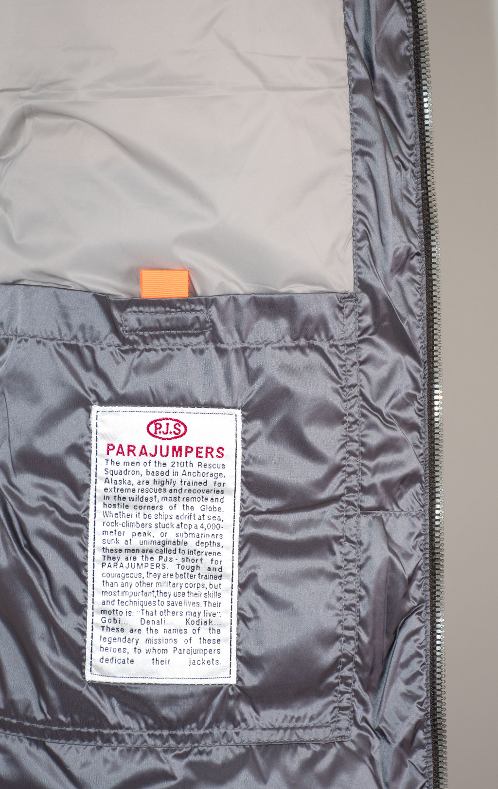 Куртка-пуховик PARAJUMPERS PHARRELL FW 25/26 pewter 