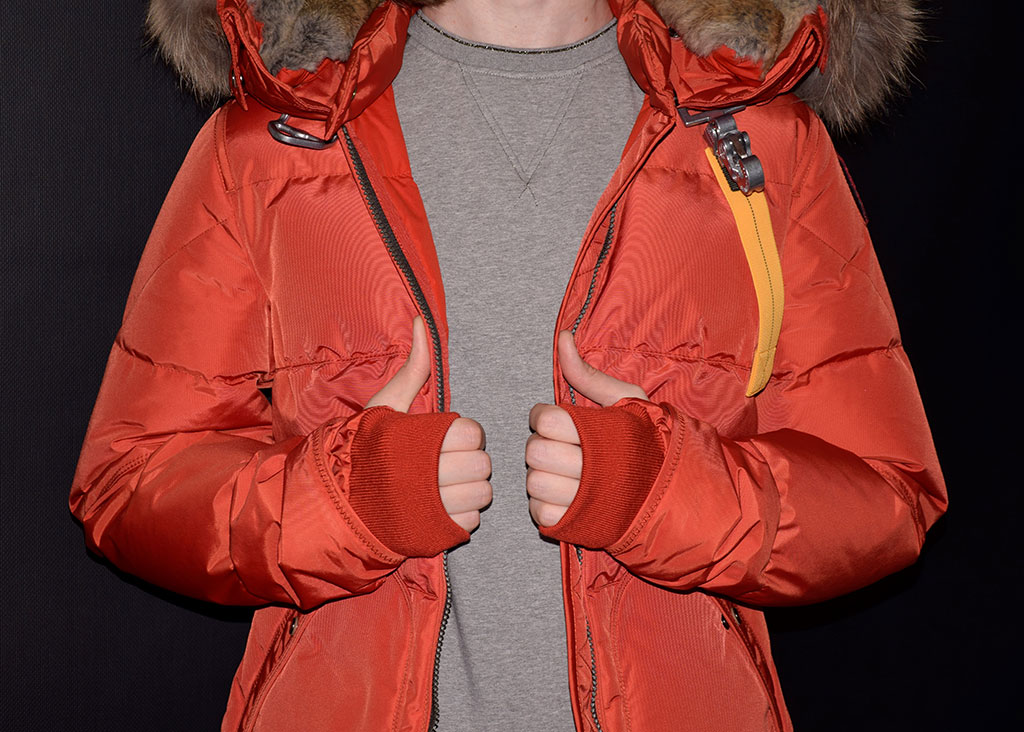 Женская куртка-пуховик PARAJUMPERS LONG BEAR paprika 